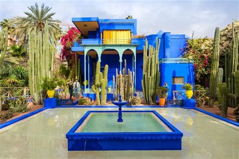 marrakech jardin yves saint laurent|jardin majorelle marrakech safi.